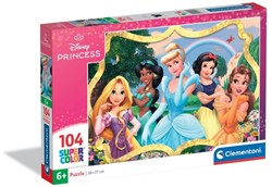Clementoni puzzle Disney Princess 104 pièces carton puzzle enfant