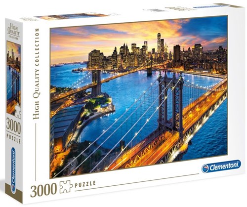 Clementoni puzzle 3000 pièces New York - High Quality Collection