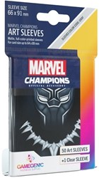Gamegenic protège-cartes Marvel Champions Black Panther 51 pièces gris