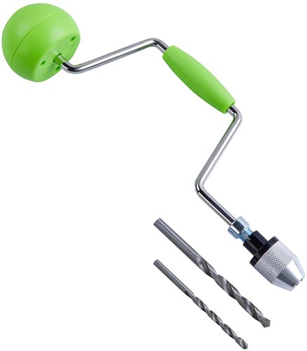 Haba Terra Kids - Perceuse manuelle pour jeunes aventuriers et bricoleurs-3