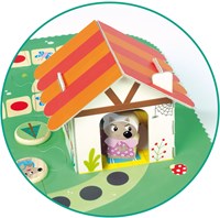 Goula Jeu de société Le Petit Chaperon Rouge dès 2 ans - jeu éducatif en bois-2
