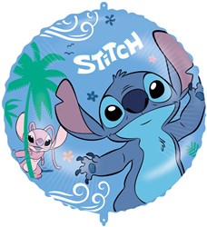 Ballon en aluminium Stitch & Angel 45cm - décoration de fête