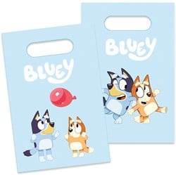 Uitdeelzakjes Papier Bluey, 8st.