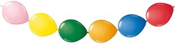 Folat ballons à nouer colorés - guirlande de ballons 3 mètres - 8 pièces