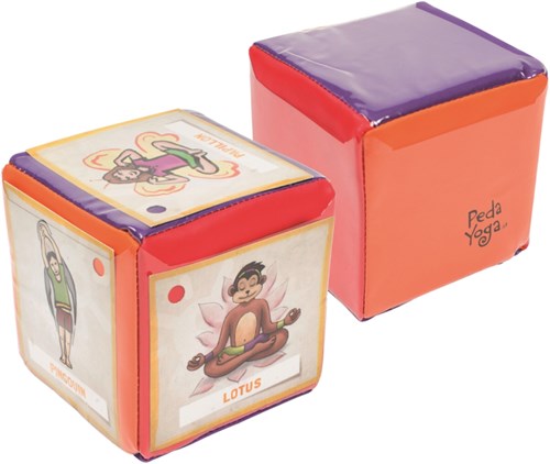 Megaform set de dés yoga pour enfants et mouvement