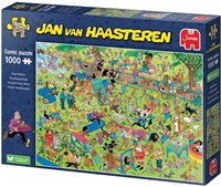 Jumbo puzzle Jan van Haasteren parcours de chiens 1000 pièces cartoon-2