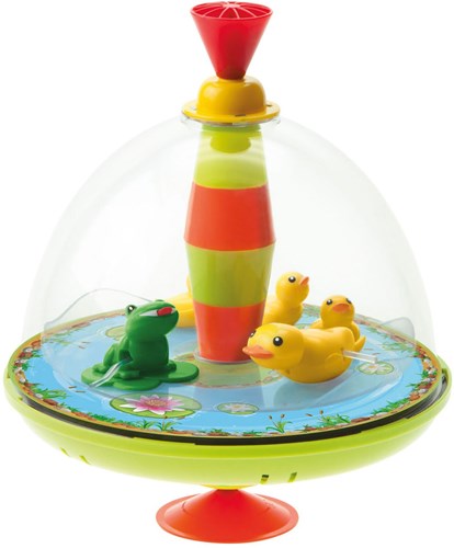 Toupie animaux avec musique - jouet coloré pour tout-petits