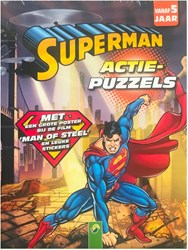 Mondikaarten livre d'activités Superman avec puzzles, labyrinthes et autocollants