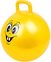 Small Foot ballon sauteur jaune visage souriant - jouet rebondissant 45 cm
