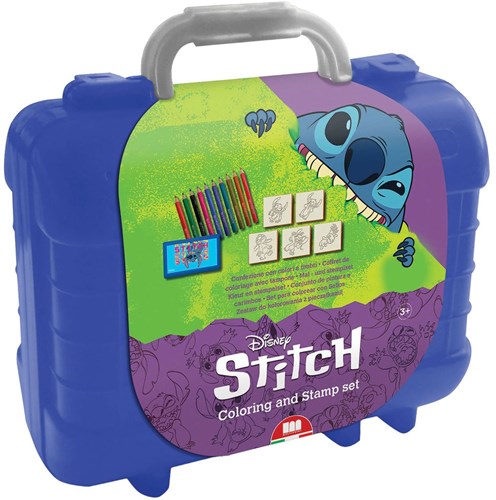 Stitch valise créative tampons et couleurs jouet 81 pièces-2