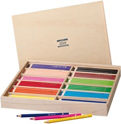Creall Maxi crayons de couleur boîte de rangement set 147 pièces