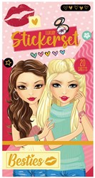 Besties livre de stickers luxe 20 feuilles stickers mode enfants