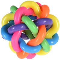 Boule rebondissante jouet coloré 6,5 cm diamètre pour enfants