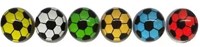 Balle rebondissante football jouet 50 pièces motif football pour enfants
