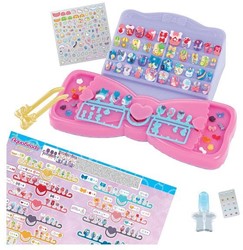 Aquabeads set d'ongles multicolores pour enfants - studio créatif avec 60 ongles