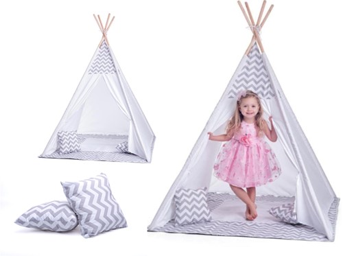 Tente enfant tipi Woody Woody 91420