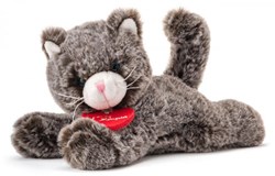 Lumpin Lumpin chat Chicky gris foncé 20 cm 94174