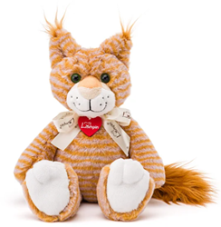 Lumpin chat en peluche Dexter 41 cm - jouet doux chaton câlin