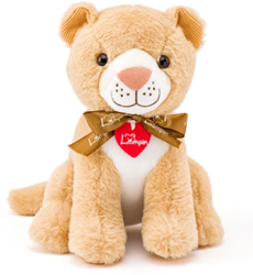 Lumpin peluche lion Juma 26 cm - lion en peluche doux jouet câlin