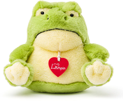 Lumpin peluche grenouille Bernard 18 cm - jouet en peluche doux