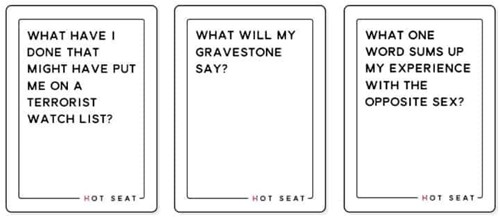 Dyce Hot Seat - The Adult Party Game About Your Friends