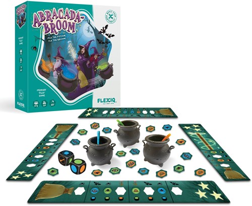 Asmodee jeu de société Abracada-Broom jeu de mémoire magie enfants-3
