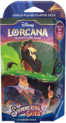 Disney Ravensburger Lorcana set de démarrage vague 5 jeu de cartes à collectionner-2