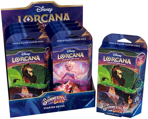 Disney Ravensburger Lorcana set de démarrage vague 5 jeu de cartes à collectionner