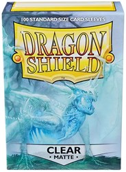 Dragon Shield protège-cartes mat - 100 pièces - transparent - taille standard
