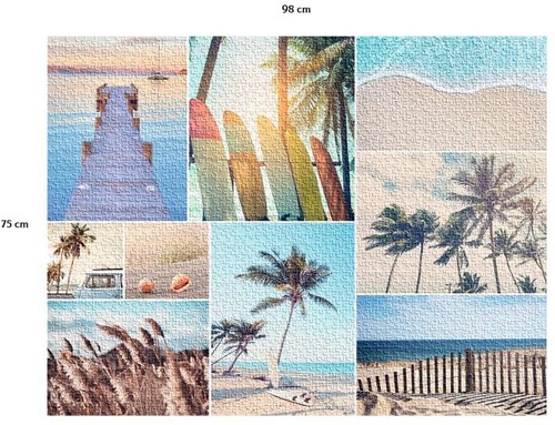 Nathan puzzle Evasion Collection - Beachfront - puzzle 2000 pièces-3