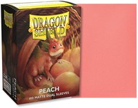Asmodee sleeves Dragon Shield matte dual pêche 100 cartes protection