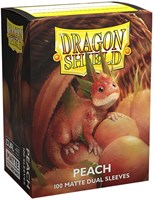 Asmodee sleeves Dragon Shield matte dual pêche 100 cartes protection-2