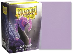 Asmodee protection de cartes Dragon Shield Matte Dual Orchid 100 pochettes