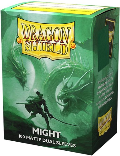 Asmodee Dragon Shield protège-cartes matte dual might 100 pièces TCG-3
