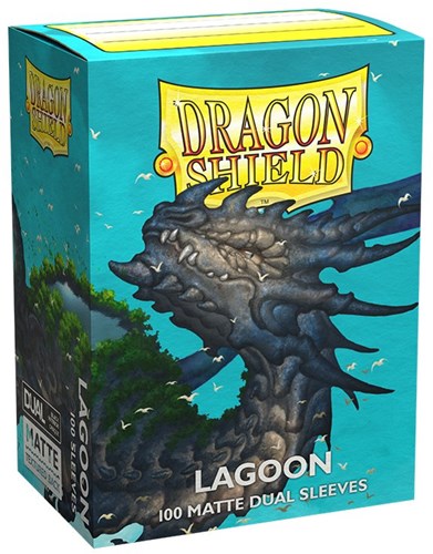 Asmodee protège-cartes Dragon Shield Matte Dual Lagoon 100 pcs - protection cartes-3