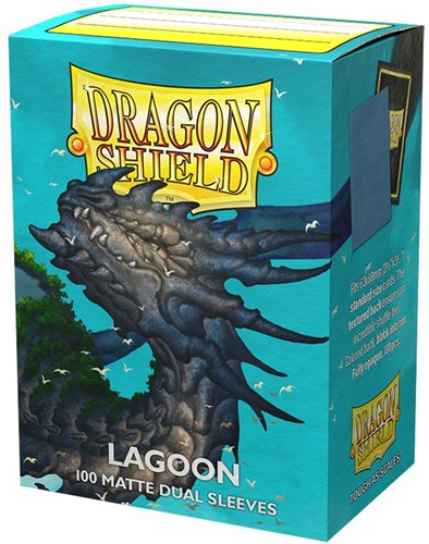 Asmodee protège-cartes Dragon Shield Matte Dual Lagoon 100 pcs - protection cartes-2