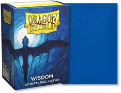 Asmodee protège-cartes Dragon Shield Dual Matte Wisdom 100 pièces