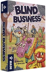 Asmodee jeu de cartes Blind Business - jeu familial stratégique, piñata