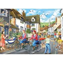 Gibsons puzzle Merry Midwives 500XL - grandes pièces de puzzle