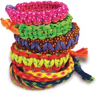 4M kit de bracelets d'amitié - jouet créatif pour enfants-2