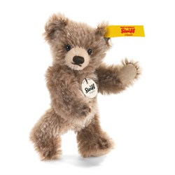 Steiff peluche mini ours en peluche brun pointé - doudou 10 cm