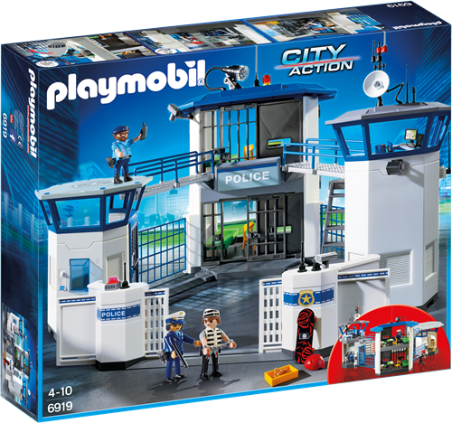 Playmobil City Action Commissariat de police avec prison