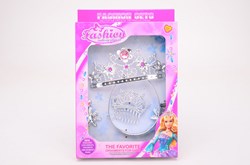 Coffret princesse argenté - set de beauté en boîte pour enfants