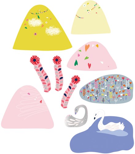 Avenir sticker pockets licorne - set de stickers créatifs pour enfants-3