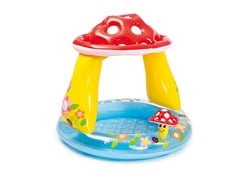 Intex piscine enfant gonflable champignon 102x89cm jardin