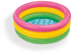 Intex piscine bébé gonflable - Sunset Glow 61x22cm multicolore