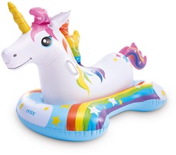 Intex Eenhoorn ride-on 163x86cm