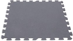 Intex dalles de protection mousse 8 pièces 50x50x0,5cm gris plastique