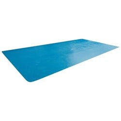 Intex bâche solaire piscine rectangulaire 488x244cm bleu isolant