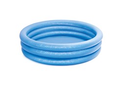 Intex piscine gonflable ronde bleue 168x41cm piscine enfants PVC